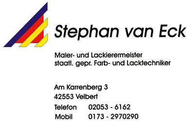 Stephan-van-Eck-Maler-und-Lackiermeister-Velbert